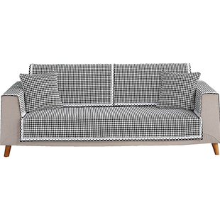 沙发垫四季通用防滑棉麻坐垫定制沙发套罩靠背扶手巾枕套座垫盖布