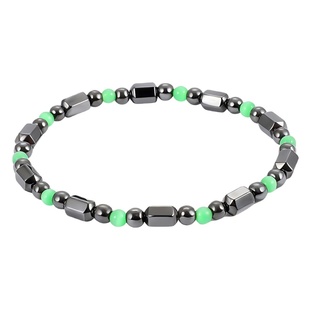 【黑度官方】手串男几何黑胆石个性高级感设计百搭配饰女小众饰品