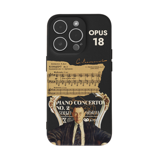 与诗原创「拉赫马尼诺夫第二钢琴协奏曲」硅胶全包手机壳 适用苹果iPhone17/16ProMax 交响乐钢琴小提古典乐