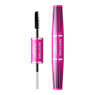 MISTINE泰国蜜丝婷睫毛膏浓密防水纤长卷翘双头不晕染第一名正品