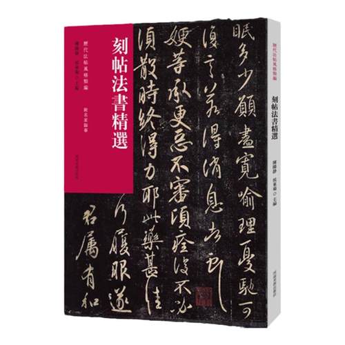 历代法帖风格类编 刻帖法书精选 行书草书字帖毛笔书法初学者基础入门教材技法简体释文附名家临摹 书法篆刻石刻墨迹原碑拓片