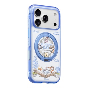 benefit小熊维尼和伙伴们支点壳18pro适用于iphone17promax磁吸手机壳旋转支架苹果16PROMAX新款15pro气囊16p