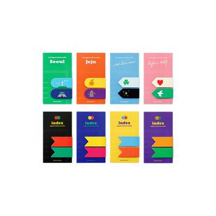 韩国BOOKFRIENDS糖果色磁性书签书本索引夹子学生阅读书页夹2枚入