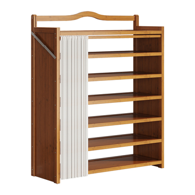 折叠鞋架子一拉就用室内好看多