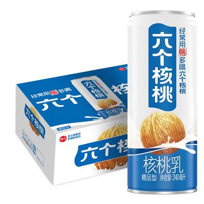 六个核桃植物蛋白核桃乳整箱