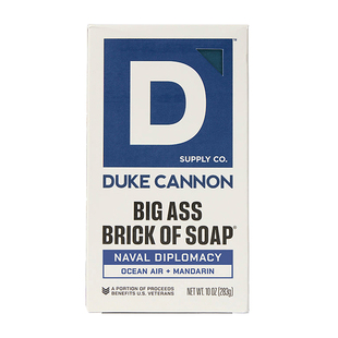 Duke Cannon-Naval 海上霸权 清新海洋香调 男士香皂沐浴皂 283g