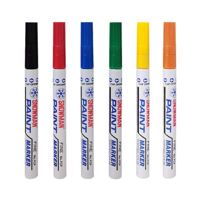 日本雪人细芯环保油漆笔