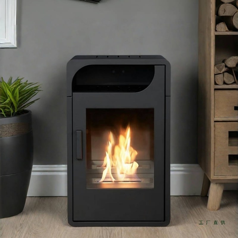 冬天室内取暖神器全屋大面积无烟家用真火酒精壁炉客厅快速取暖炉