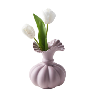 MOLALUNA.Squash.花瓶创意陶瓷餐桌郁金香花器家居装饰摆件 |南瓜