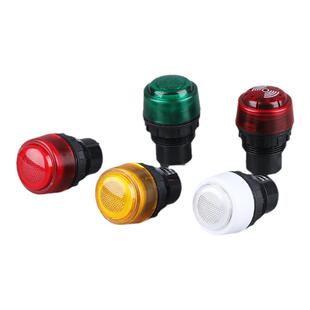 8030防爆防腐信号灯蜂鸣器红绿LED24V开孔30配电箱指示灯220V380V