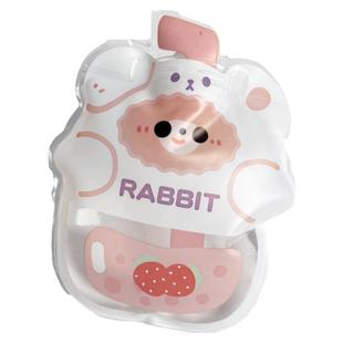 可爱卡通透明pvc暖水袋注水热水袋小号便携随身迷你暖手宝暖宝宝