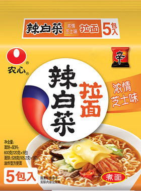 辣白菜拉面农心农心浓情40包/箱