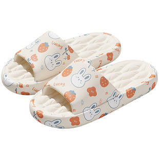 踩屎感拖鞋女款2025新款夏季外穿室内家居洗澡防滑防臭eva凉鞋男