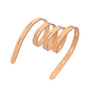 适用lv老花圆饼包斜挎包带替换配件软饼包改造手提手拎植鞣革肩带