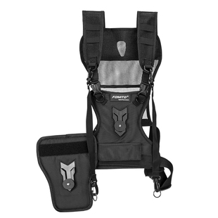 双机背带 单反相机微单摄影双肩背带 快摄手腰挂摄像肩带fomito