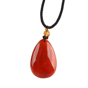 原矿瓦西料火焰纹保山凉山天然南红玛瑙项链吊坠男女款保真品