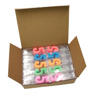 中号独立包装生日数字蜡烛H2喜相逢婚礼无烟卡通暖色蛋糕配饰塑盒