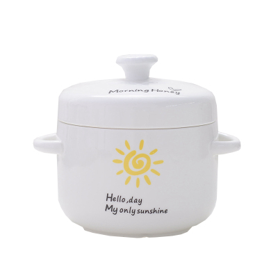 双盖家用大小隔水炖盅