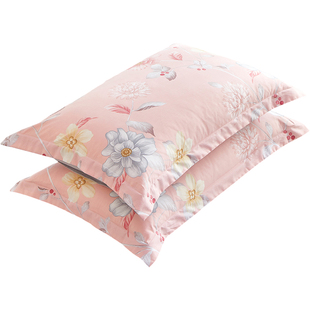 纯棉枕套成人家用100全棉枕头套大人48x74枕芯内胆套2025新款一对