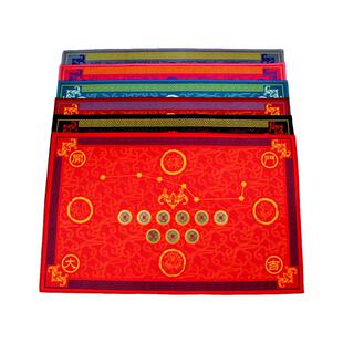 定制七星入户五帝钱脚垫家用进门客厅玄关门口地毯水晶绒地垫门垫