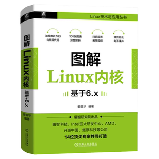 正版包邮 图解Linux内核 基于6.x 姜亚华 编程 计算机 内核 9787111745471 机械工业出版社