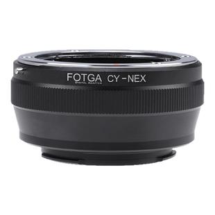 FOTGA CY-NEX镜头转接环适用于康泰时/卡西雅CY镜头转接索尼NEX E口机身A7C A7M4 A7M2 A9 NEX5 A6300 A9 A7