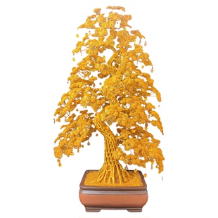 办公室开业发财树财务室高端摇钱树企业周年庆大摆件商务贺礼装饰