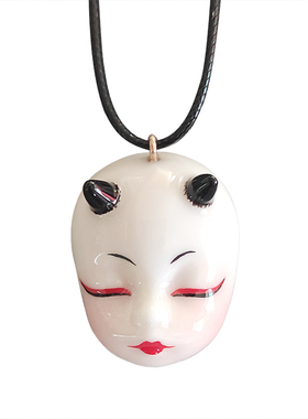 手工项链小众陶瓷男女