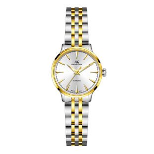 上海牌手表女大三针蓝宝石镜面夜光防水透底自动机械表送女友3085