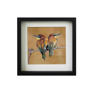 实木大相框挂墙立体画框装裱加厚3D中空标本框空框海报正方形定制