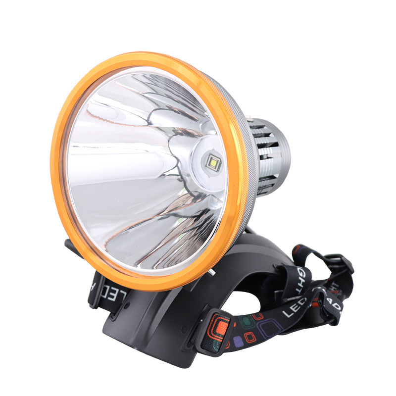 超亮恒流恒光LED激光炮头灯外接12V24V户外强光远射大功率灯头