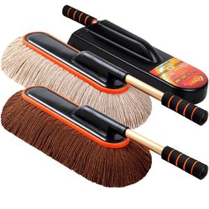 汽车除尘掸子擦车拖把车用扫灰尘清雪神器洗车工具用品扫雪车刷子