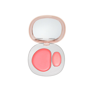 foreverkey双色腮红膏水光亚裔妆裸色收缩色fk晒红高光修容三合一