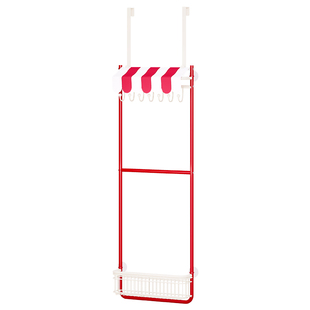 弗林斯门后挂衣架玄关入户卧室挂钩真空吸盘置物免打孔衣帽收纳架