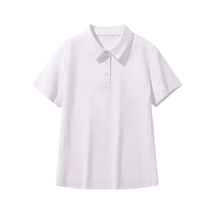 名创优品速干短袖t恤女2026新款女装夏天冰丝凉感半袖女款polo衫D