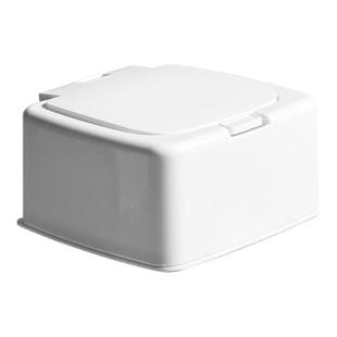 抽屉收纳分隔分格整理带盖防尘发夹发绳牙线棉签化妆棉按压收纳盒