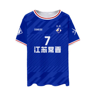 2026江苏常晋队服球员版足球衣服速干短袖t恤衫男女冰丝球迷半袖