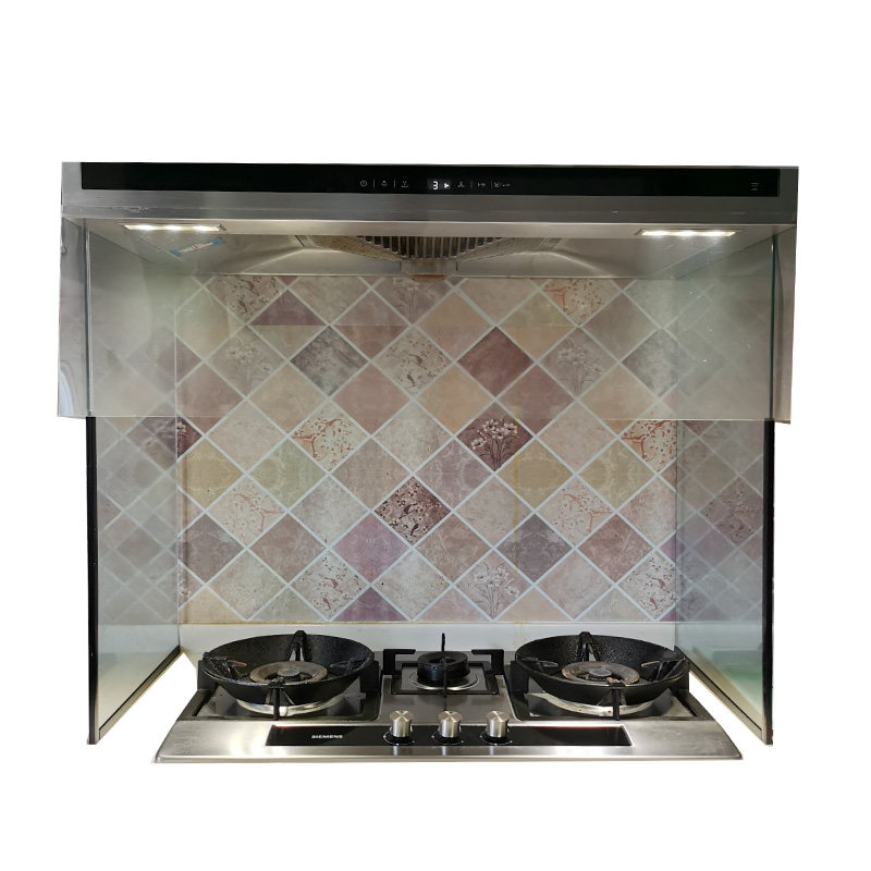 玻璃挡油板拢油烟神器