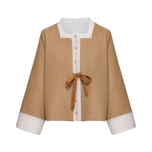 知则原创汉元素【三行诗】改良明制对襟外套衬衫短马面裙长安雪