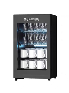家用小型茶杯具消毒柜立式办公室