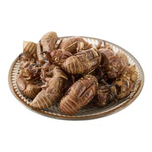 正品水洗蝉蜕中药材蝉脱蝉壳蝉衣蝉皮蝉退虫退知了壳皮50g禹合堂