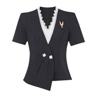 新款dj公主工服ktv包厢工作服灰色夜总会夜场酒吧服务员制服足浴