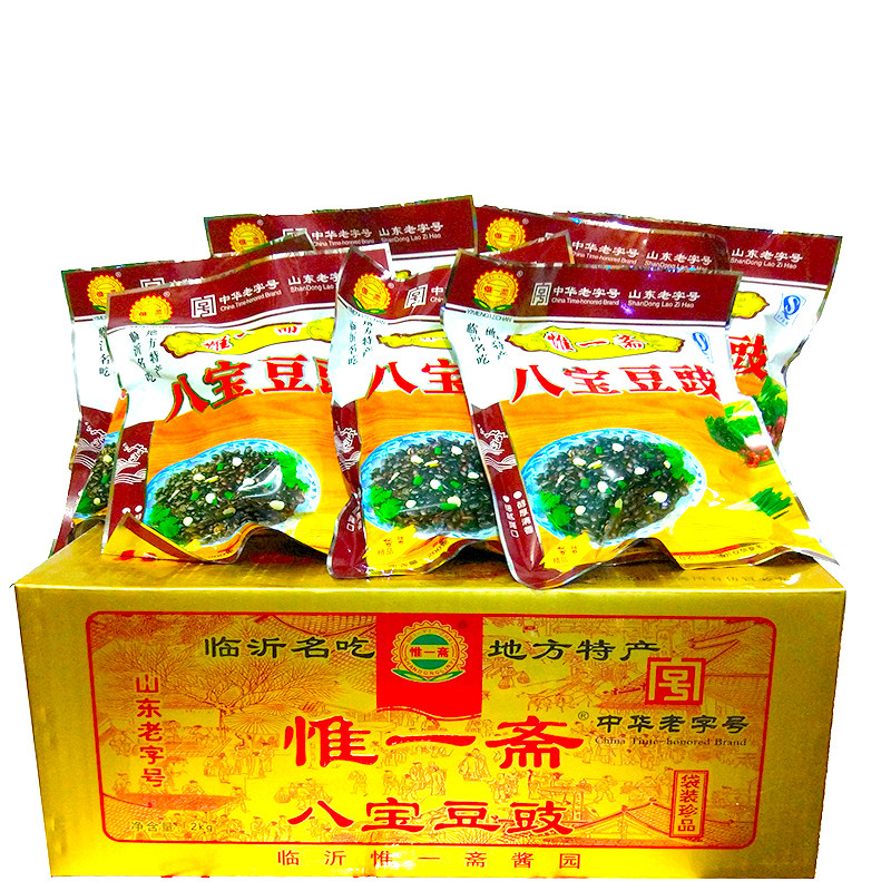 沂蒙特产八宝豆豉惟一斋