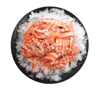 三文鱼边角料新鲜无刺无鱼油4斤三文鱼碎肉鱼肉自制猫狗粮湿粮