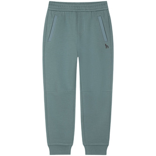 hazzys哈吉斯童装男童裤子秋新中大童珠地舒适锁温百搭长裤