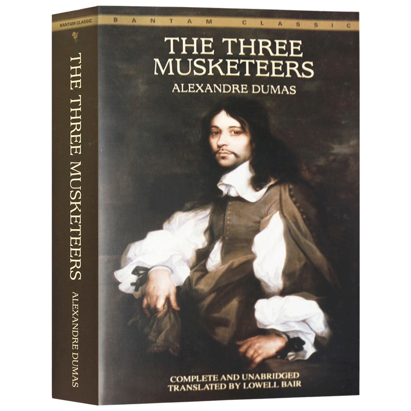 三个火枪手 英文原版 The Three Musketeers 三剑侠 大仲马 世界经典名书 贫民窟里的百万富翁结尾题书外文小说