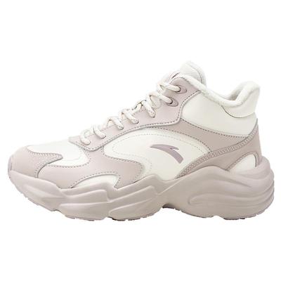 安踏女鞋加绒棉鞋官方正品运动鞋