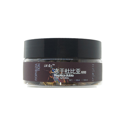 冻干杜比亚蟑螂爬宠鱼龟通用饲料