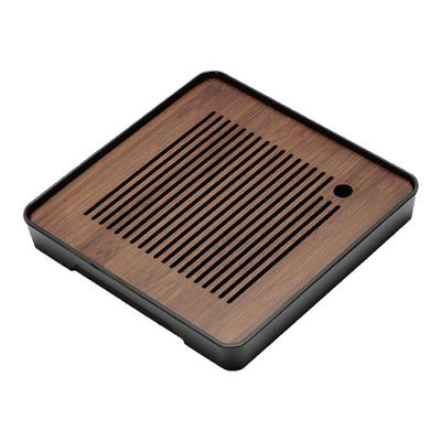 宋建复古方形胡桃木茶盘