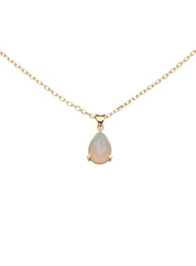 L.BardeenK金欧泊项链
